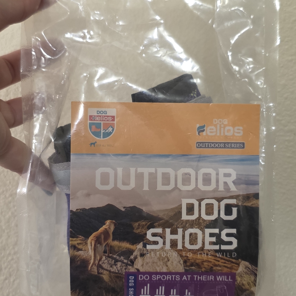 Outdoor Dog Shoes - Black